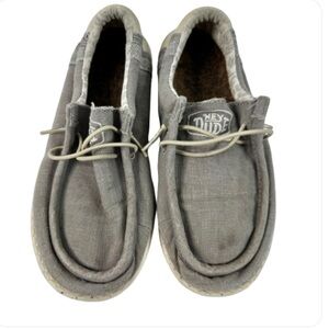 Hey Dude Charcoal Slip-On Shoes